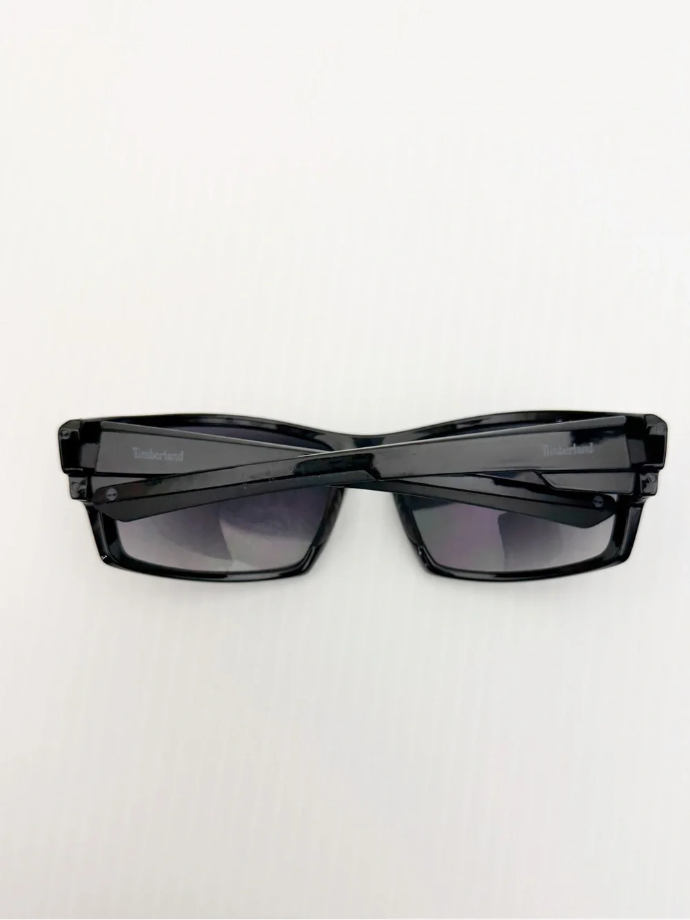 Timberland Black Plastic Rectangular Sunglasses Glasses